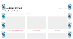 Desktop Screenshot of laurenrantala.com
